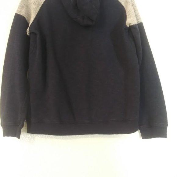 Denver Broncos boy's youth size L 10-12 navy blue and white hoodie sweater - Picture 6 of 10